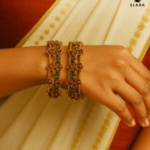 Bangle Green and Ruby