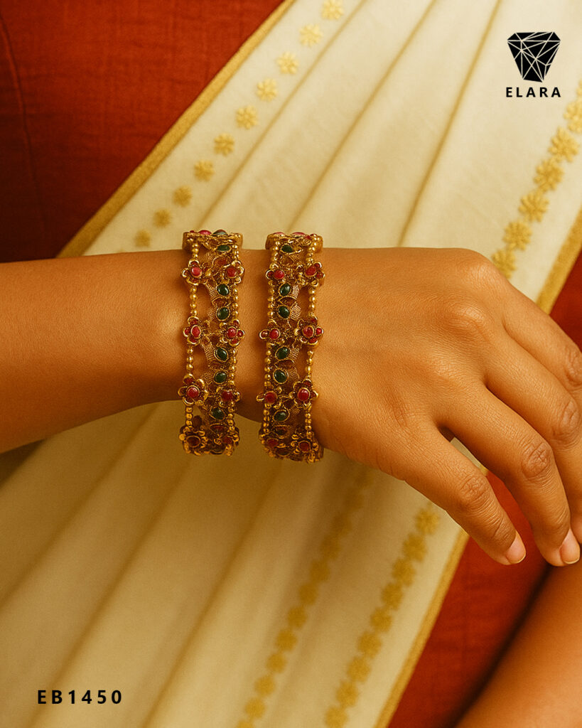 Bangle Green and Ruby