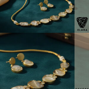 Mother of Pearl Stone Choker Set