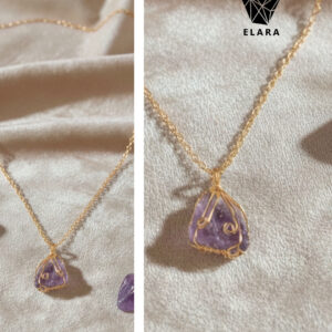 Amethyst Aura Pendent